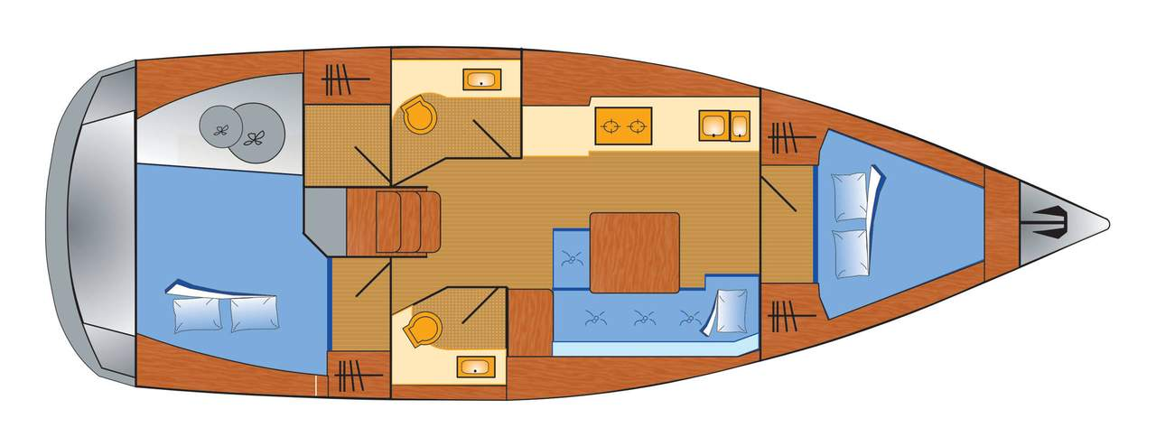 Location bateau Barth pas cher Dufour 382 Grand Large