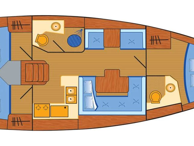 Louez un Jeanneau Sun Odyssey 409 à Barth
