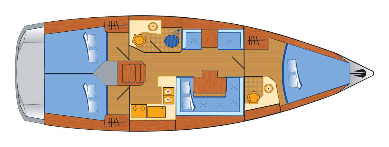 Louez un Jeanneau Sun Odyssey 409 à Barth