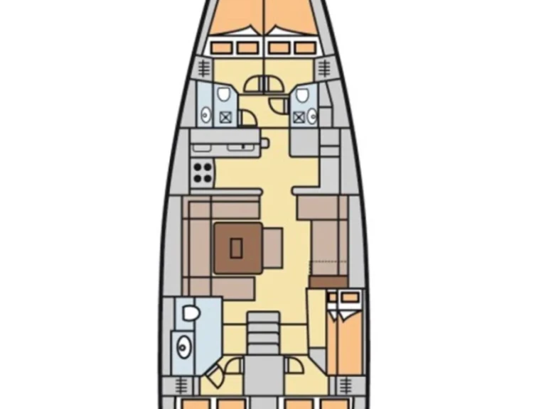 Location bateau Fethiye pas cher Dufour 500 Grand Large