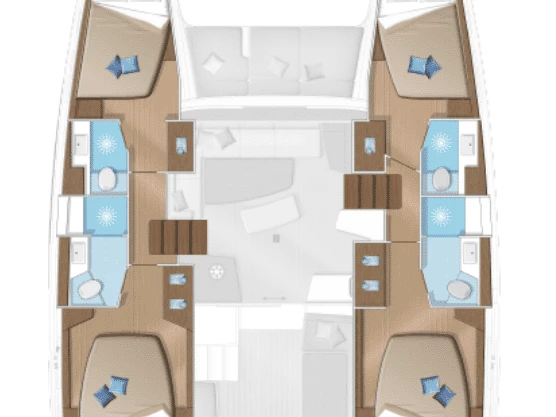 Location à Road Town - Lagoon Lagoon 42 sur SamBoat
