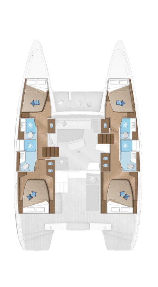 Location à Road Town - Lagoon Lagoon 42 sur SamBoat