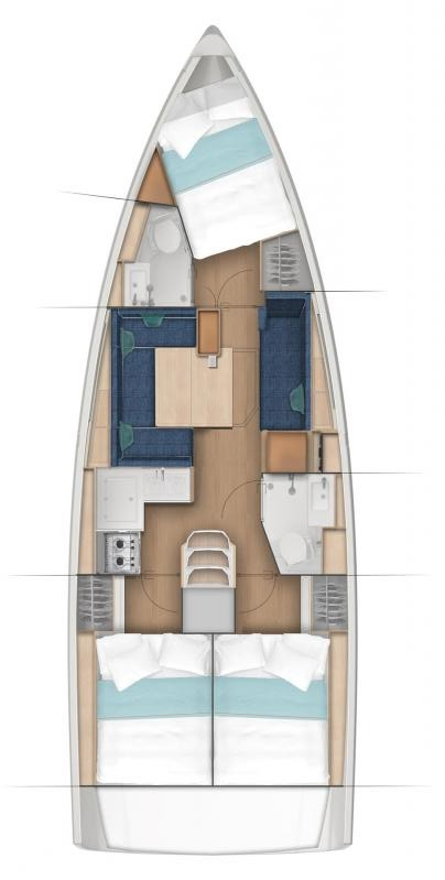 Jeanneau Sun Odyssey 380 a louer à Road Town