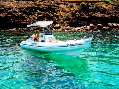 Hire RIB with or without skipper Oromarine Ciutadella de Menorca