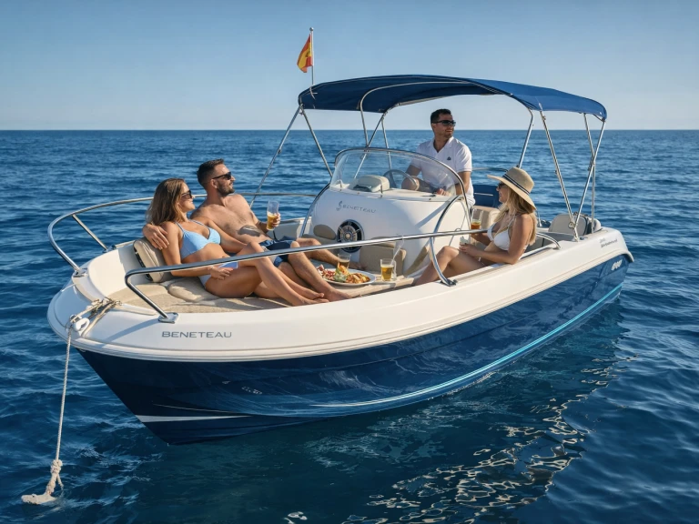 Location à Port d'Alicante - Bénéteau Flyer 550 sur SamBoat