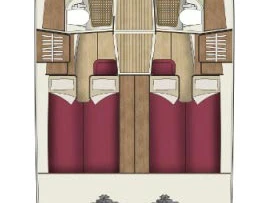 Location Yacht à Biograd na Moru - Sas Vektor ADRIANA 44