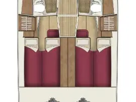 Location Yacht à Biograd na Moru - Sas Vektor ADRIANA 44