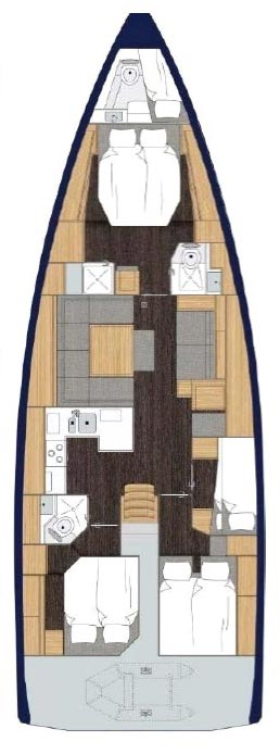 Location à Biograd na Moru - Bavaria Bavaria C50 Style sur SamBoat