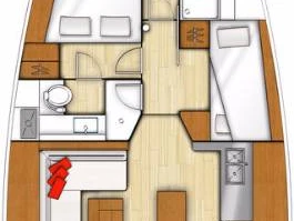 Location bateau Bénéteau Sense 50 à Jezera sur Samboat