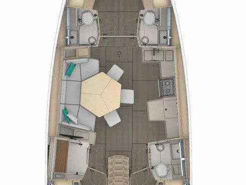 Location bateau Trogir pas cher Dufour 44