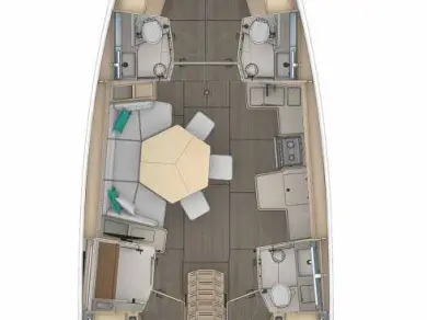 Location bateau Trogir pas cher Dufour 44