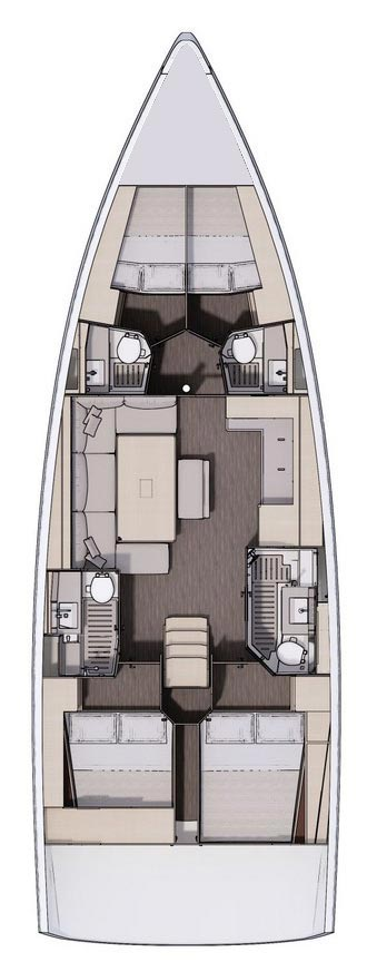 Location à Trogir - Dufour Dufour 470 sur SamBoat