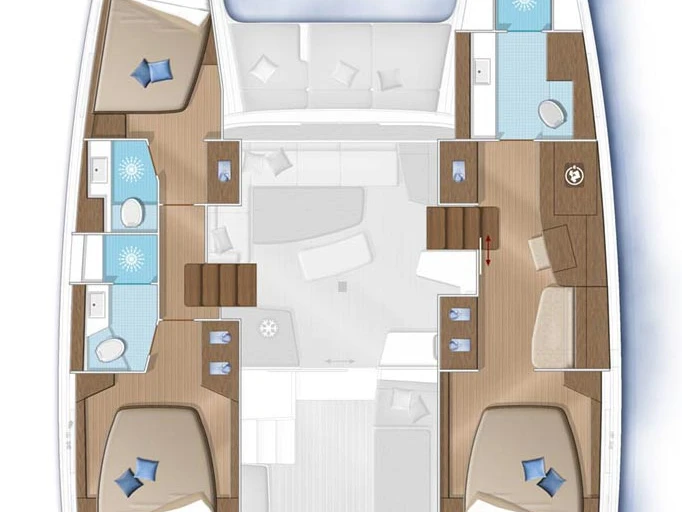 Location à Sibenik - Lagoon Lagoon 42 sur SamBoat