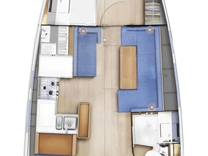 Jeanneau Sun Odyssey 410 a louer à Castellammare di Stabia