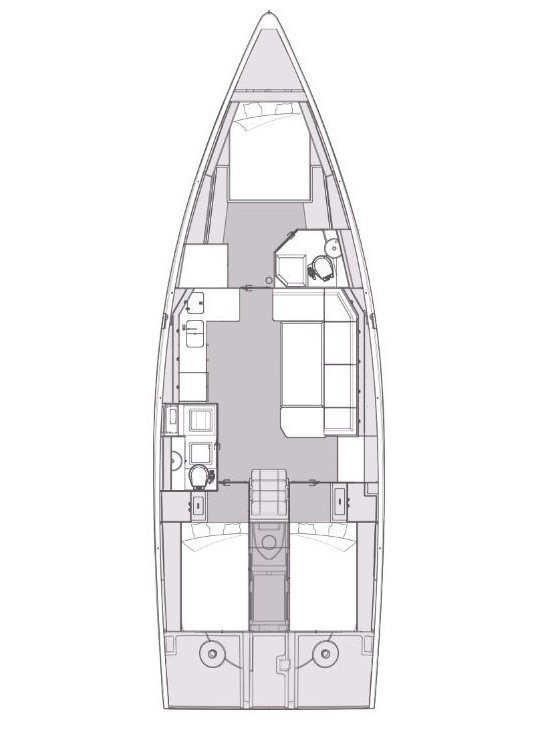 Location bateau Elan Impression 45 à Biograd na Moru sur Samboat