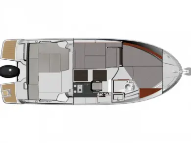 Location à Pirovac - Jeanneau Merry Fisher 795 sur SamBoat