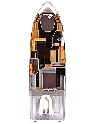 Location bateau Sukošan pas cher Monte Carlo 47 Fly