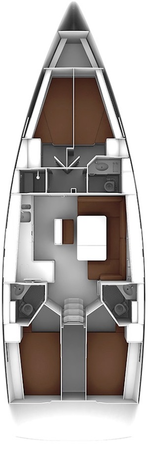 Location à Seget Donji - Bavaria Cruiser 46 sur SamBoat