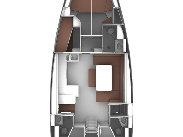 Location Voilier à Seget Donji - Bavaria Cruiser 51