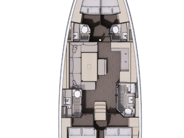 Location bateau Zadar pas cher Dufour 470