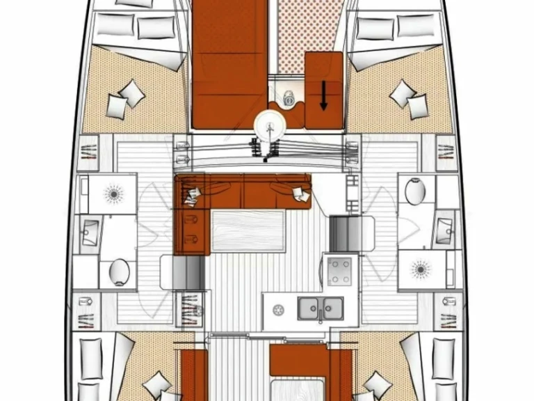 Location Catamaran à Lávrio - Excess Excess 11