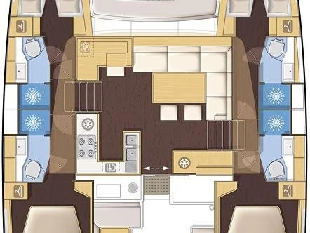 Lagoon Lagoon 450 F a louer à Lávrio