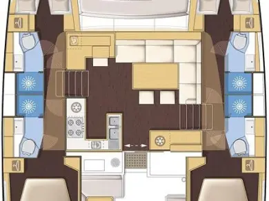 Lagoon Lagoon 450 F a louer à Lávrio