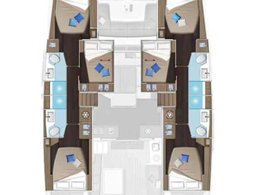 Location à Lávrio - Lagoon Lagoon 51 sur SamBoat