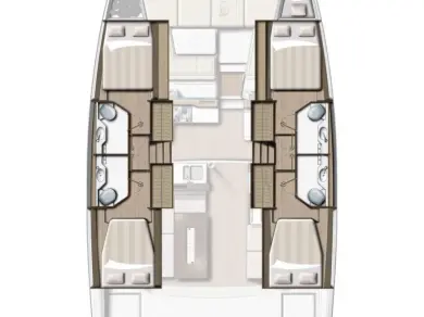 Location Catamaran à Trogir - Bali Bali 4.2