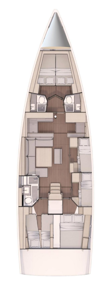 Location à Trogir - Dufour Dufour 530 sur SamBoat
