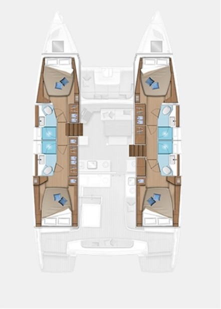 Louez un Lagoon Lagoon 46 à Trogir