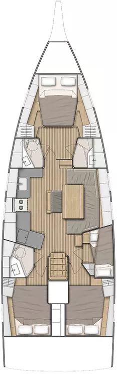 Location à Primošten - Bénéteau Oceanis 46.1 sur SamBoat