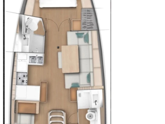 Location à Seget Donji - Jeanneau Sun Odyssey 440 sur SamBoat