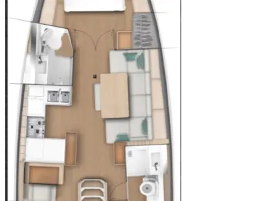 Location à Seget Donji - Jeanneau Sun Odyssey 440 sur SamBoat