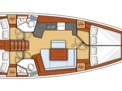 Location bateau Bénéteau Oceanis 45 à Lefkáda sur Samboat