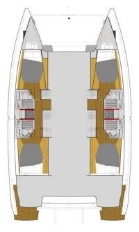 Location bateau Fountaine Pajot Astrea 42 à Sukošan sur Samboat