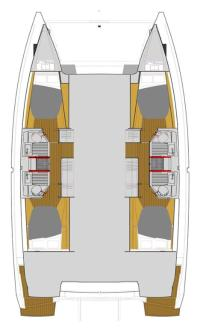 Location bateau Fountaine Pajot Astrea 42 à Sukošan sur Samboat