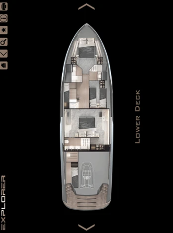 Location bateau Explorer Yacht Explorer Fly 62 à Sukošan sur Samboat