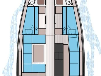 D&D Yacht D&D Kufner 54.2 a louer à Marina (Ville)