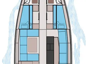 D&D Yacht D&D Kufner 54.2 a louer à Marina (Ville)