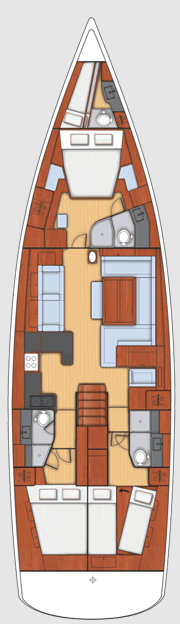 Bénéteau Oceanis 60 a louer à Seget Donji