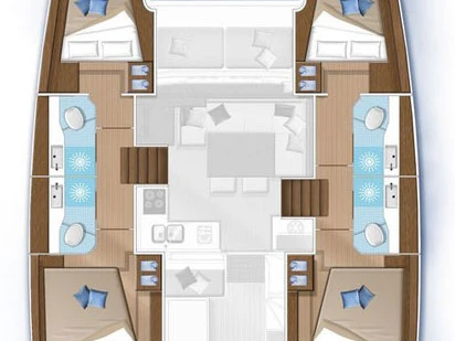 Location bateau Álimos pas cher Lagoon 40