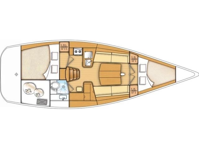 Voilier à louer à Jezera au meilleur prix