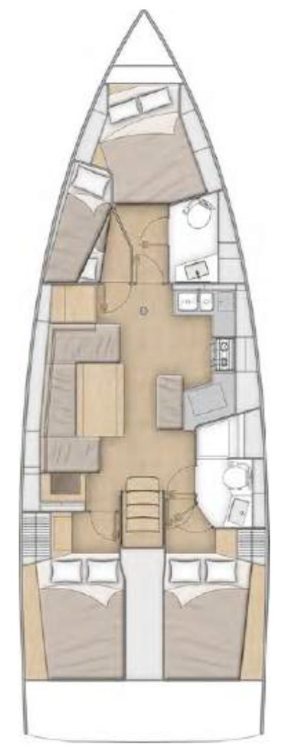 Location bateau Álimos pas cher Oceanis 40.1