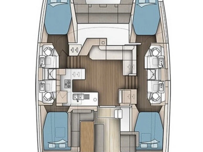 Location à Road Town - Fountaine Pajot Astrea 42 sur SamBoat