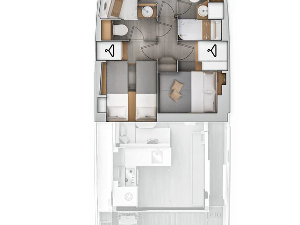 Bénéteau Swift Trawler 48 a louer à Rogoznica