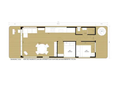 Location Péniche à Fürstenberg/Havel - WOMA Woma D13