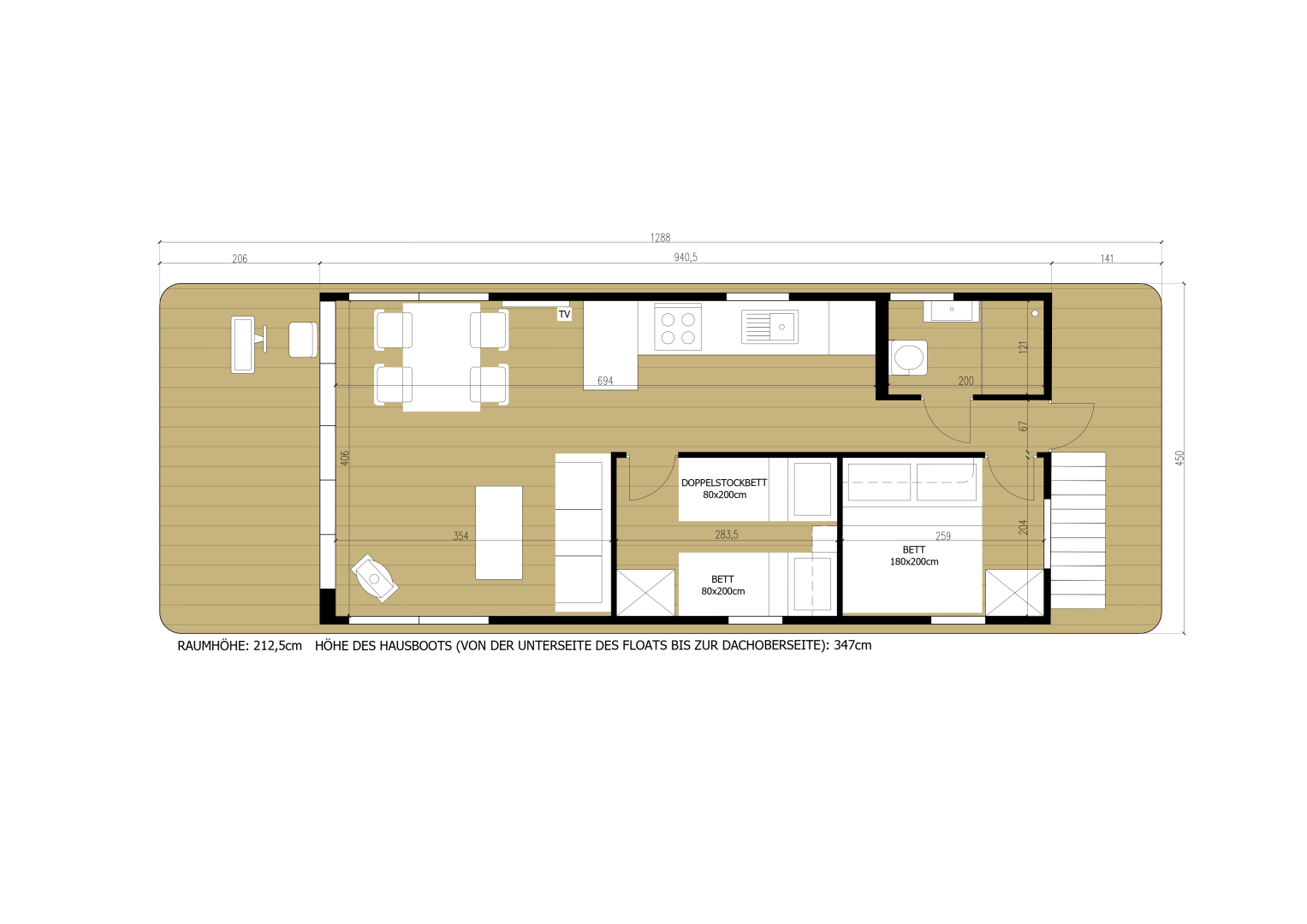 Péniche à louer à Fürstenberg/Havel au meilleur prix