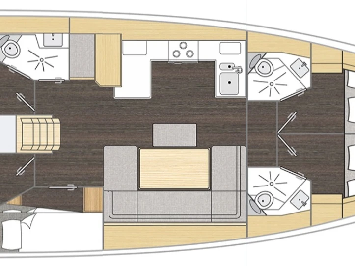 Location bateau Bavaria Bavaria C46 à Fethiye sur Samboat