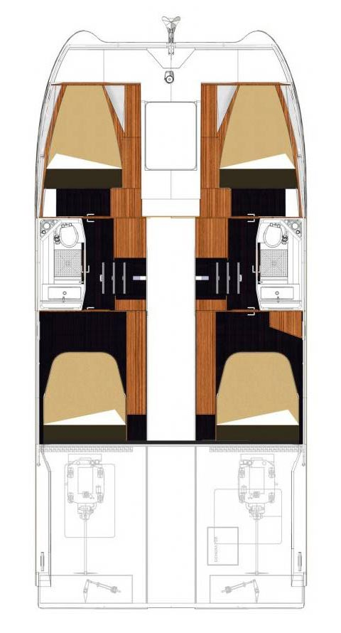 Louer Bateau à moteur avec ou sans skipper Fountaine Pajot à Pomer